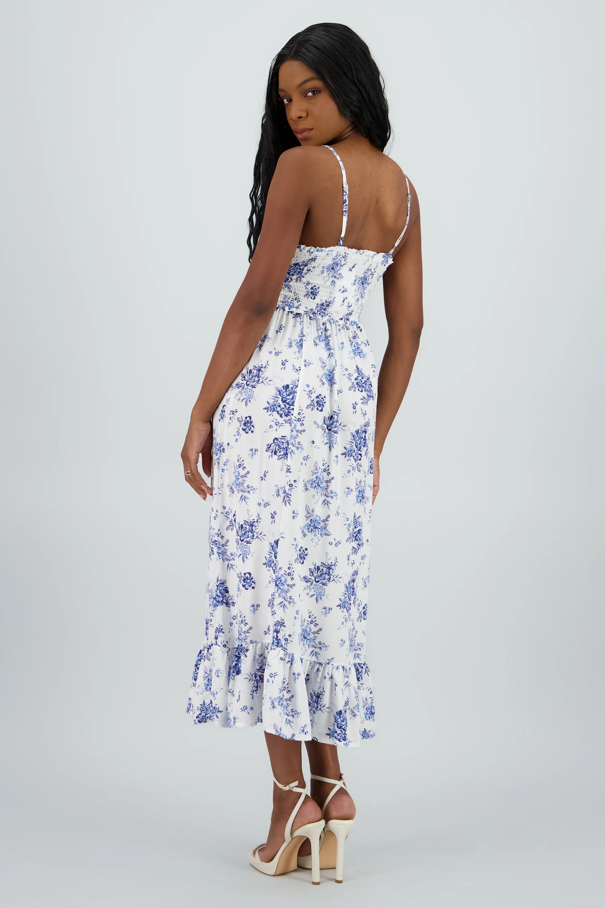 Vestido maxi estampado con detalles - Image 4