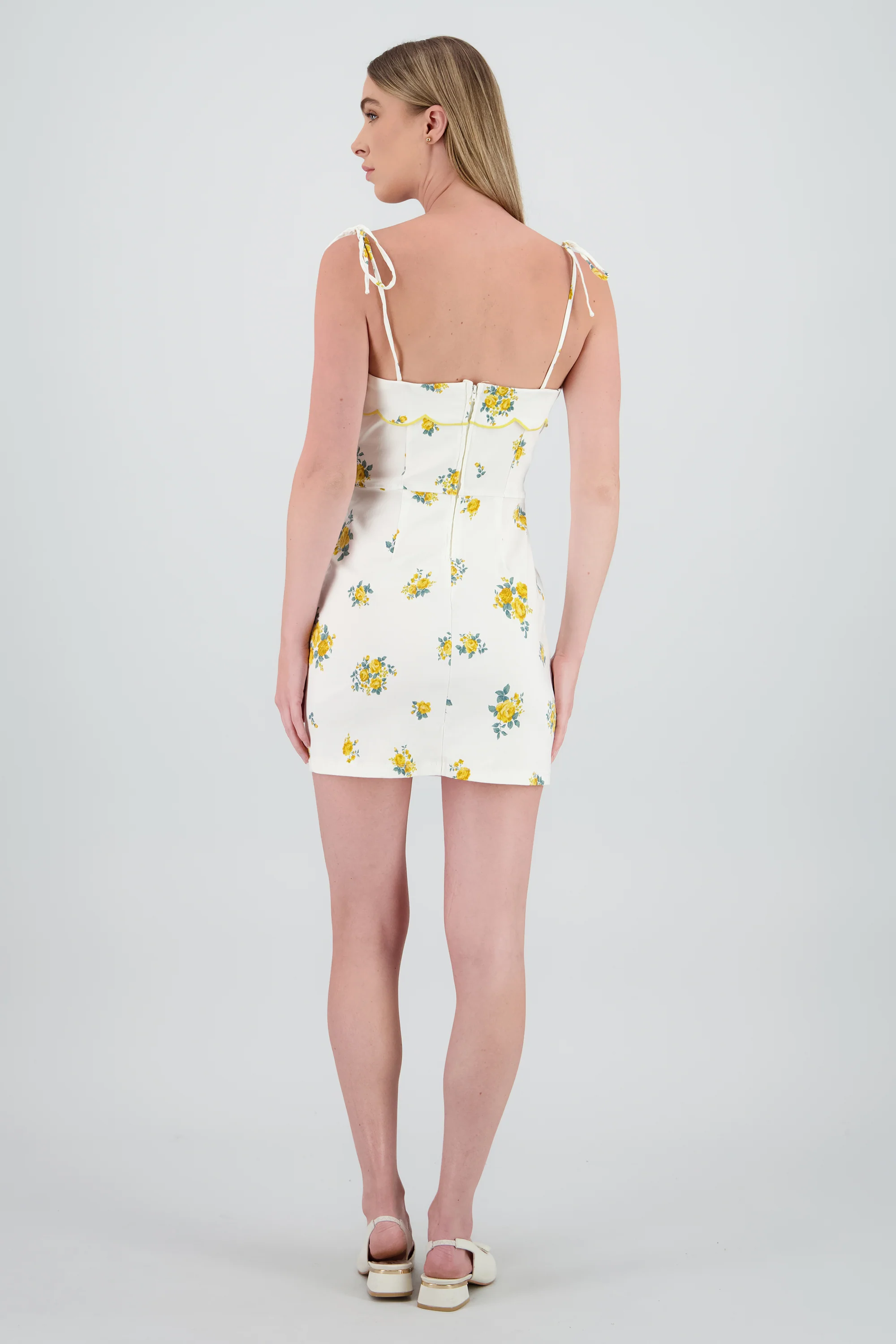 Vestido maxi estampado flores - Image 4