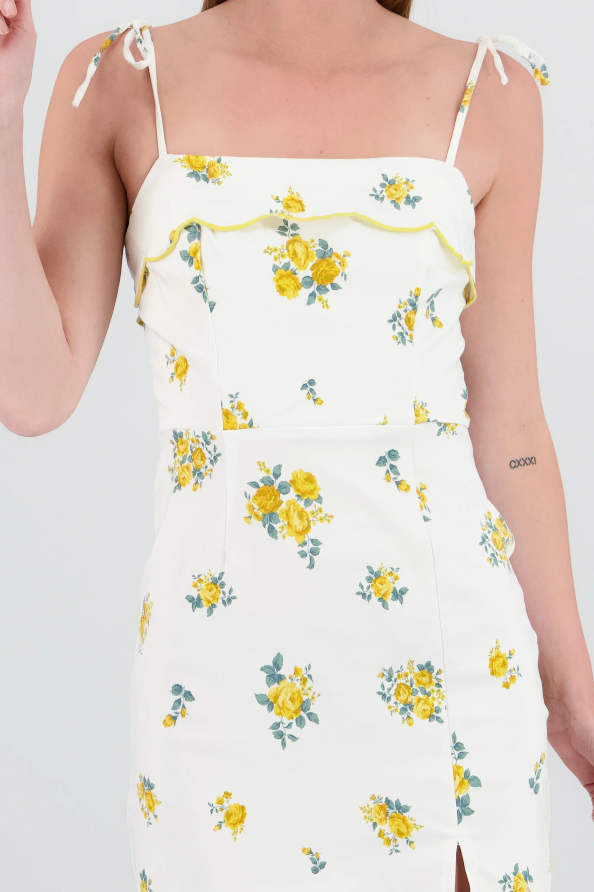 Vestido maxi estampado flores - Image 5