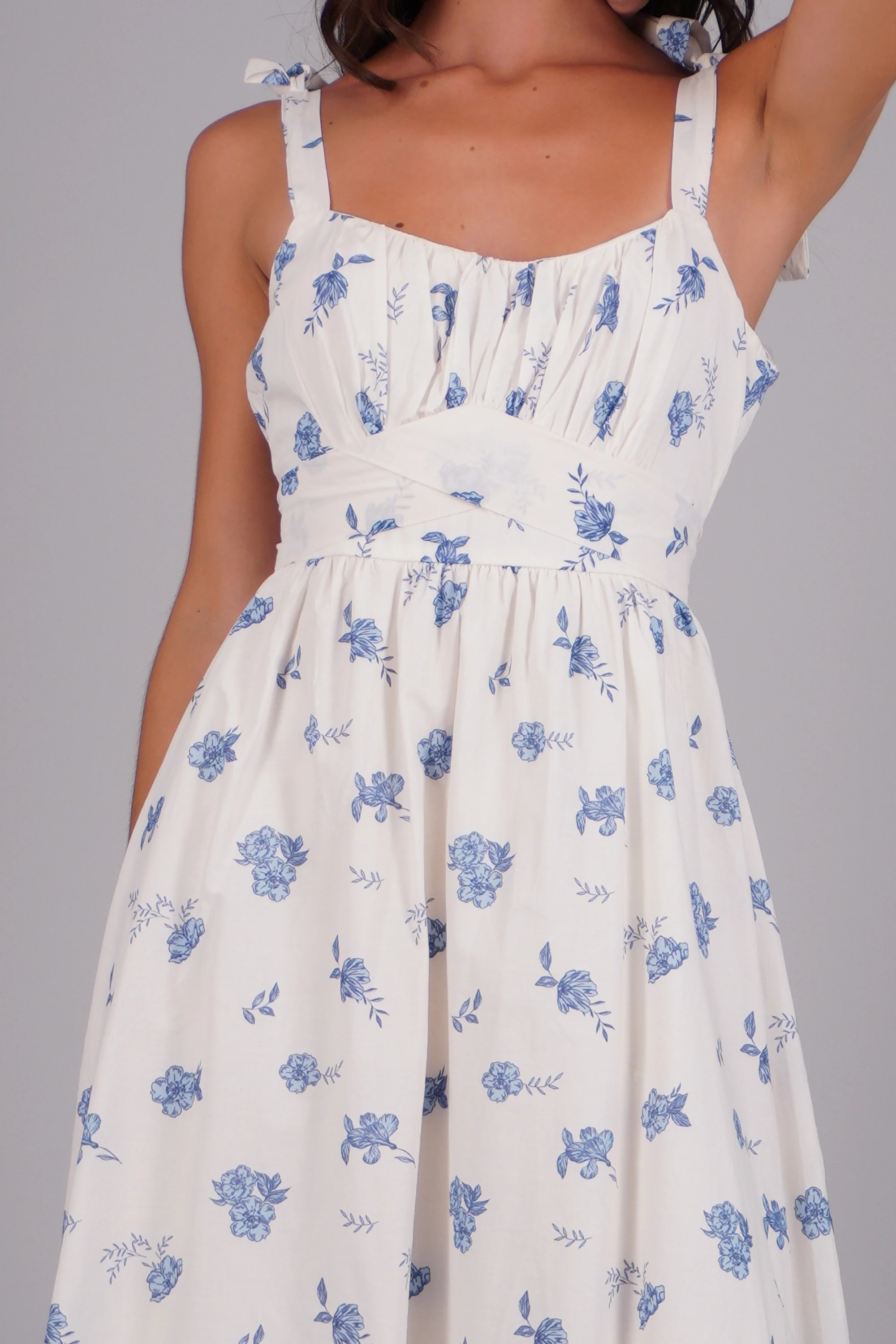 Vestido maxi estampado flores - Image 5