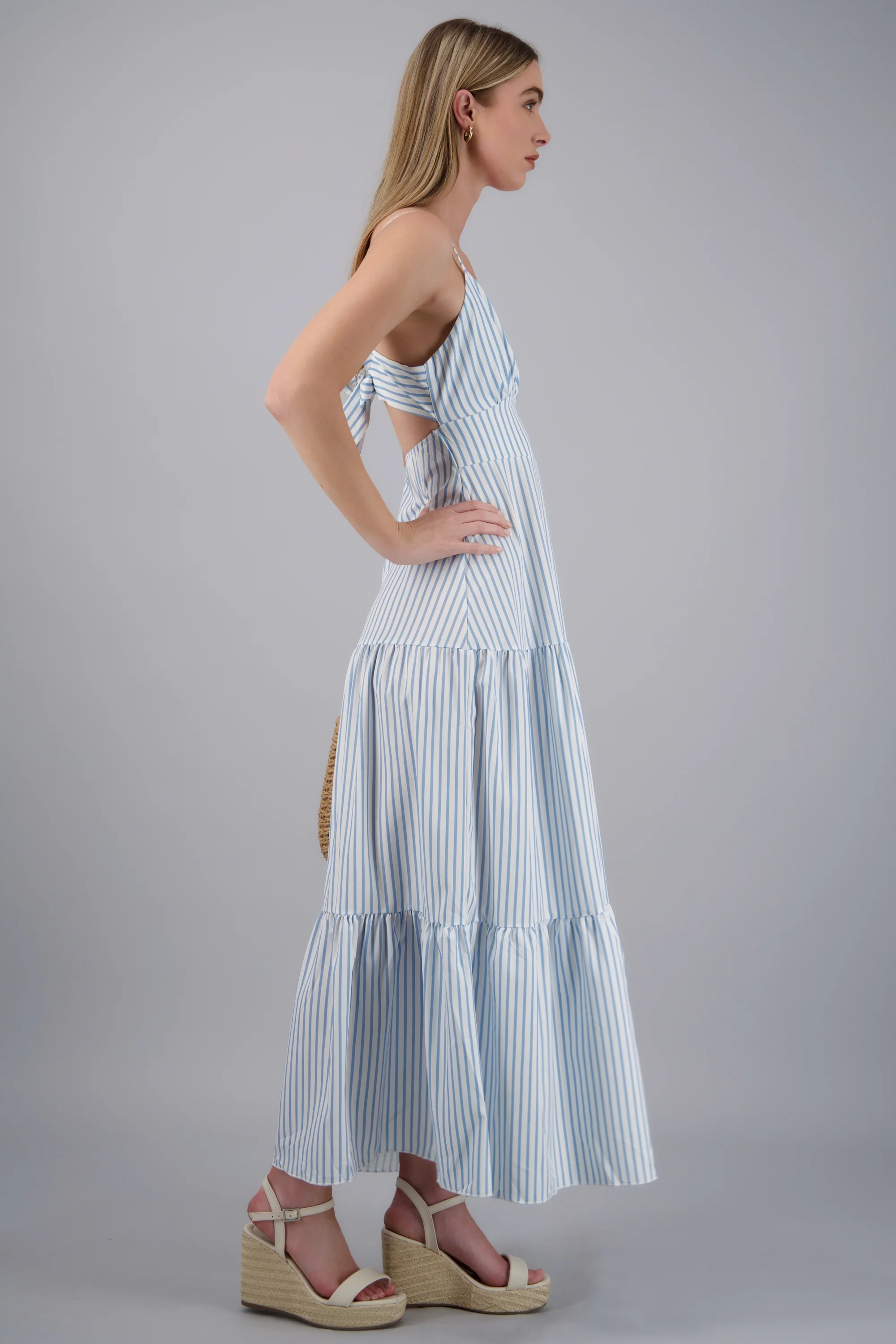 Vestido maxi estampado rayas - Image 3