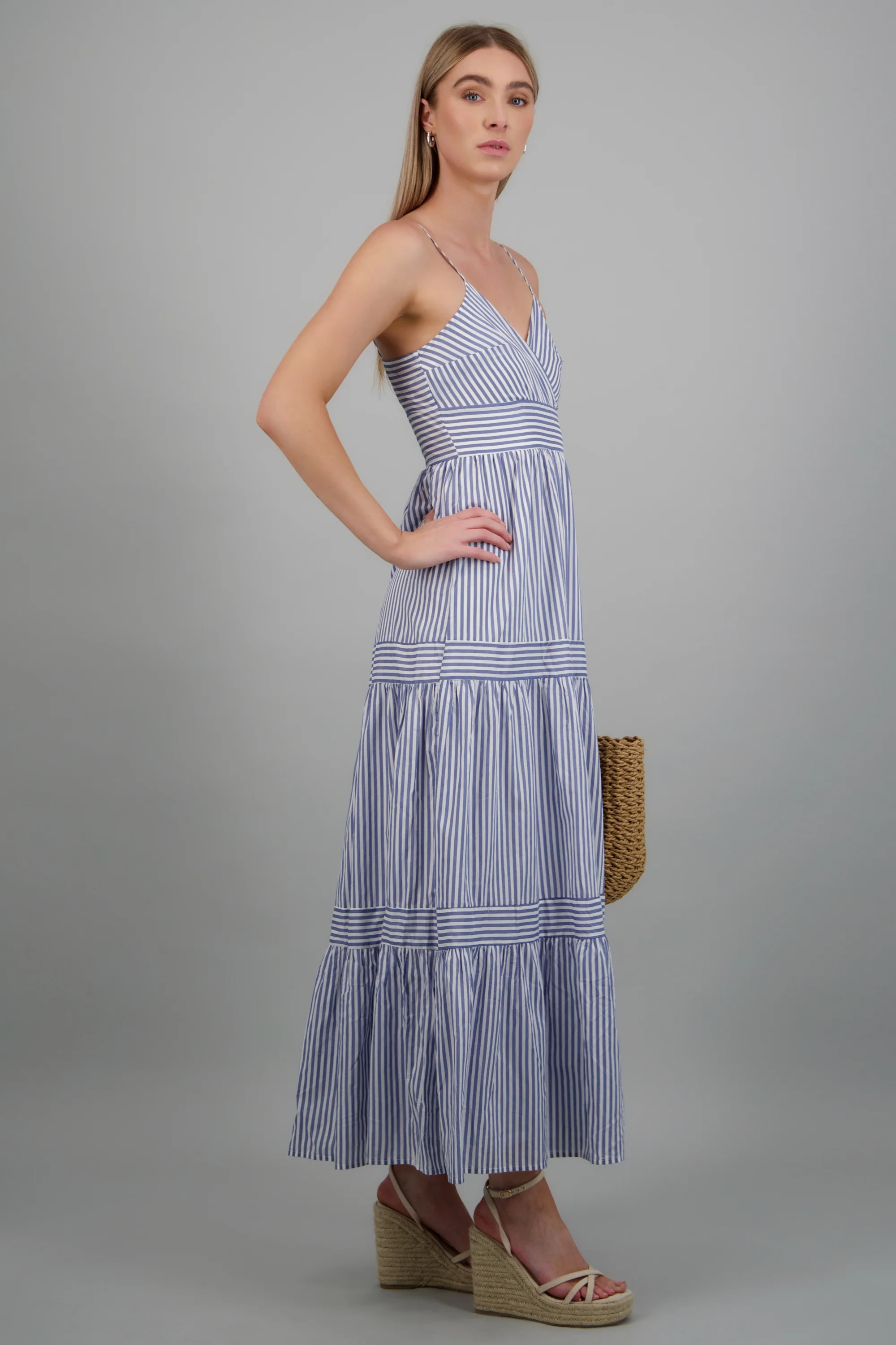 Vestido maxi estampado rayas - Image 2