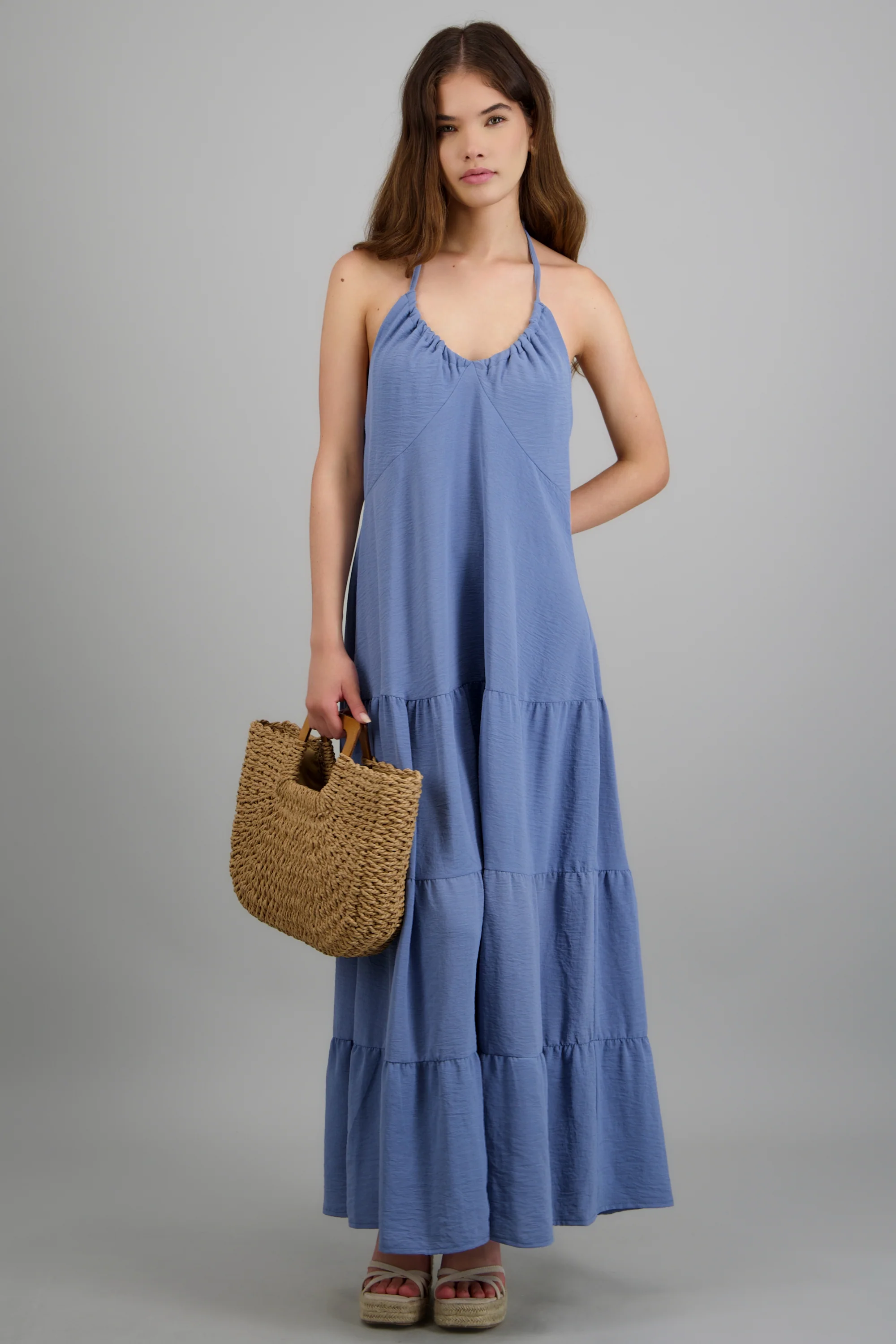 Vestido maxi halter - Image 3