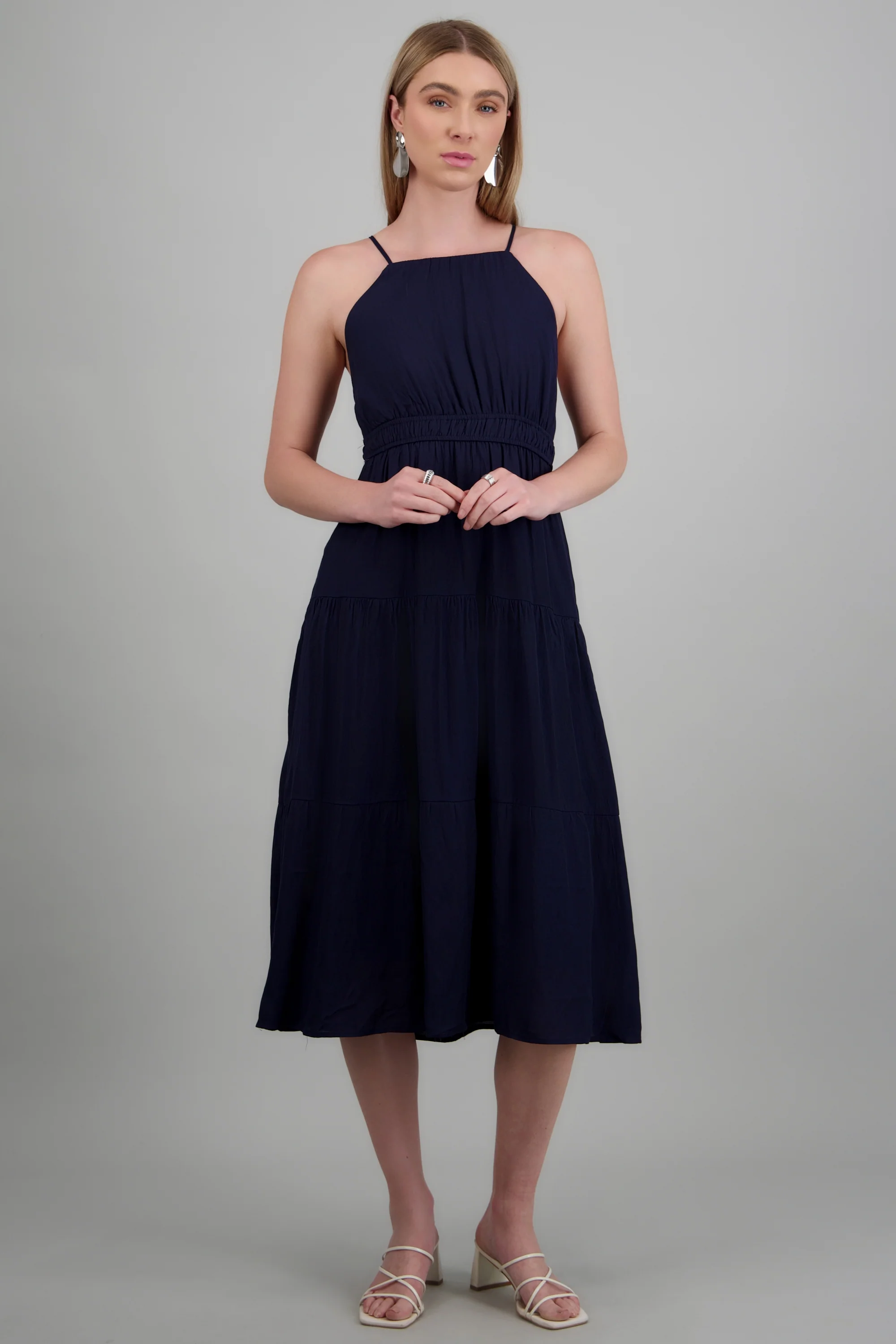 Vestido maxi liso - Image 3