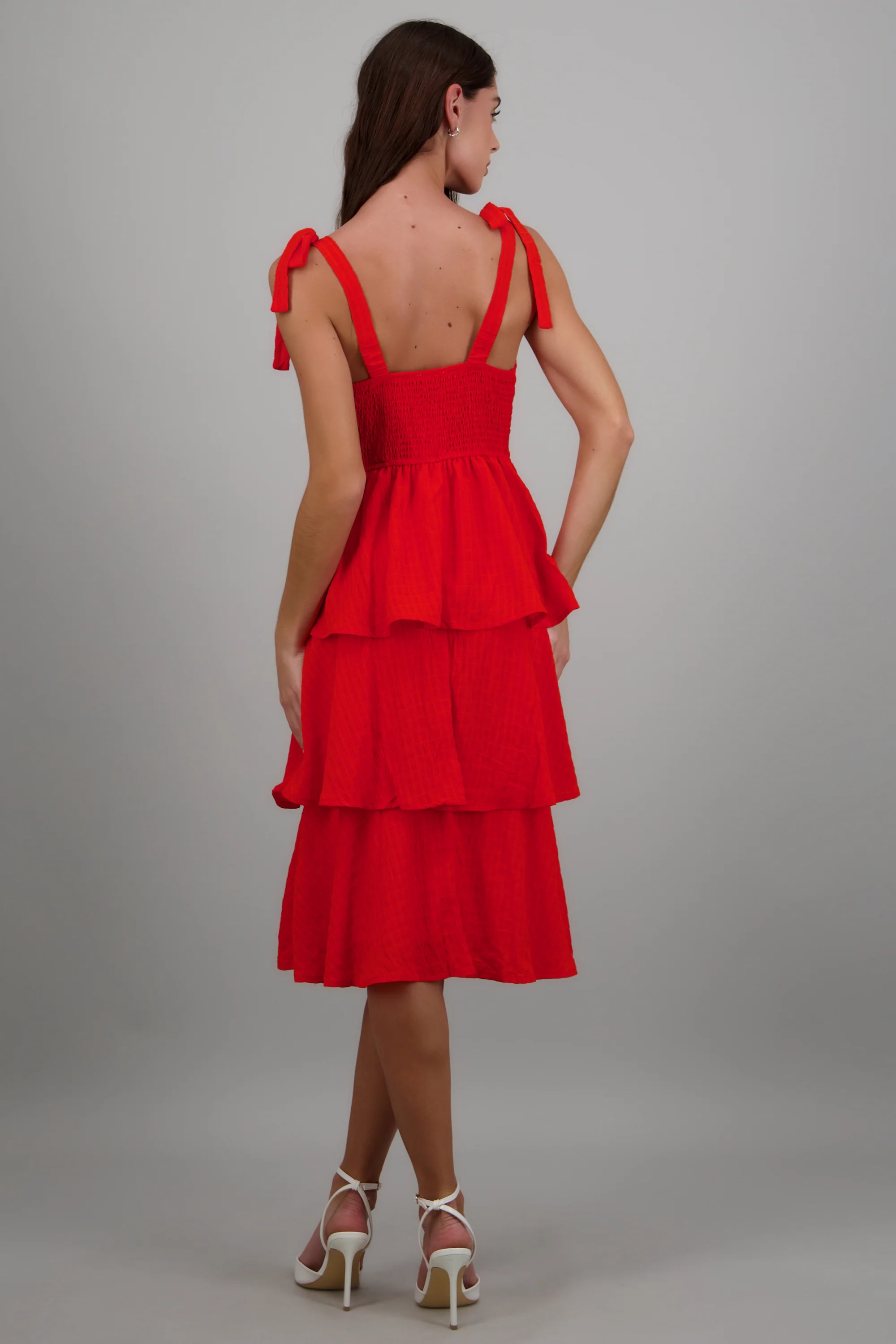 Vestido maxi olanes textura - Image 4