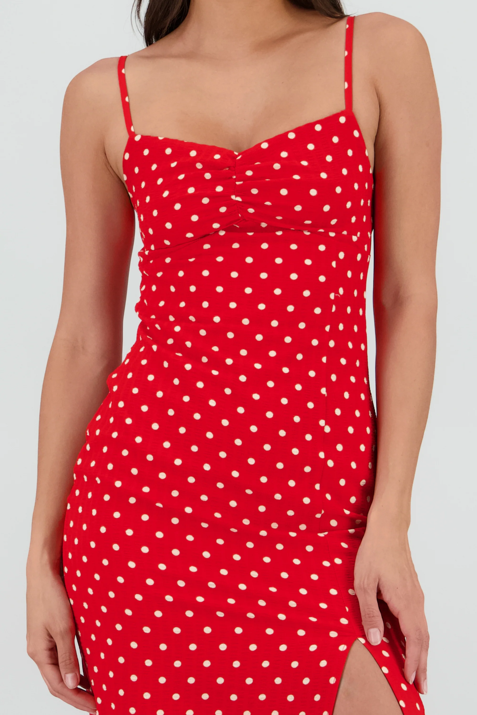 Vestido maxi polka detalle espalda - Image 5