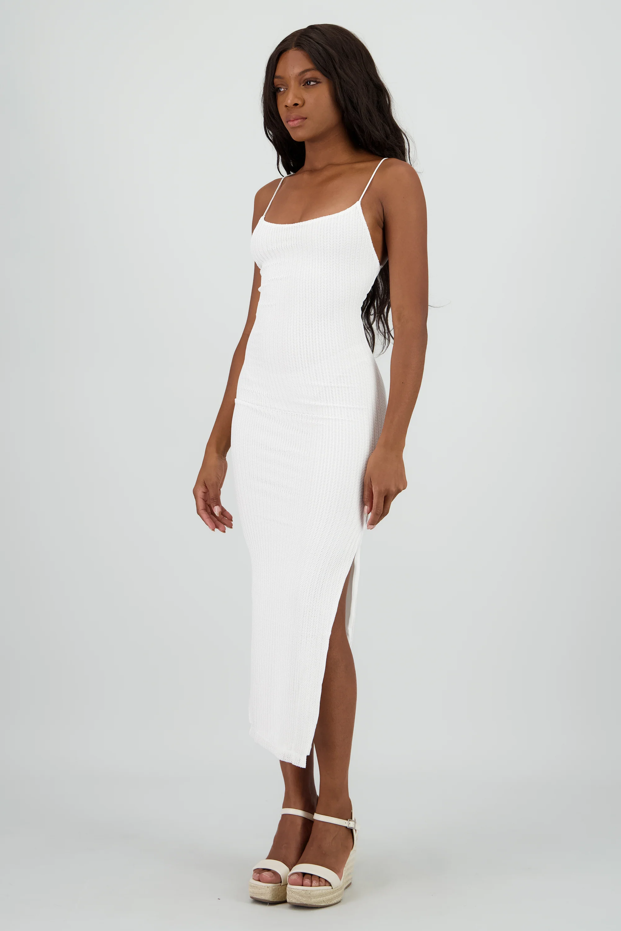 Vestido maxi red textura - Image 2