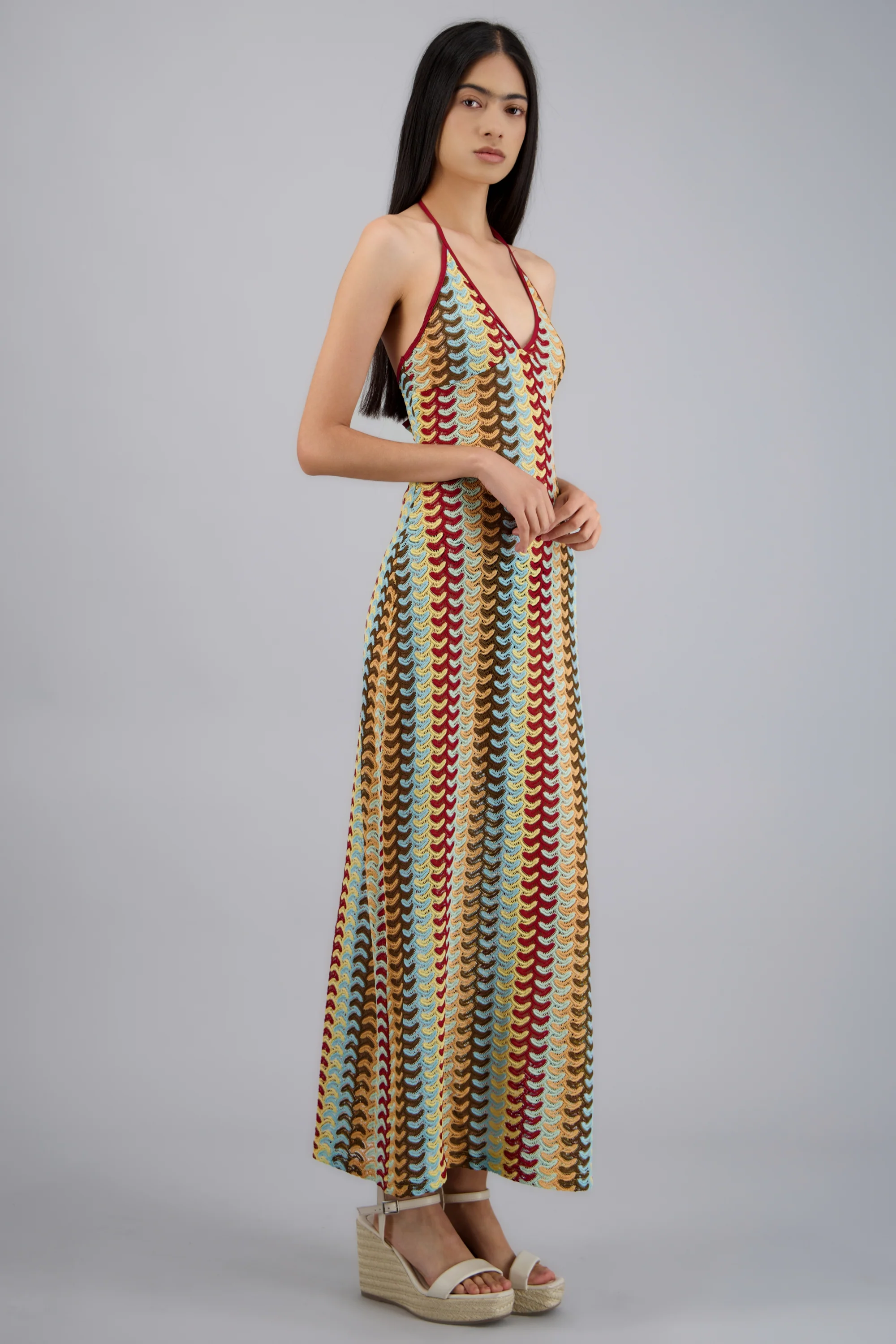 VESTIDO MAXI TEJIDO TEXTURA - Image 2