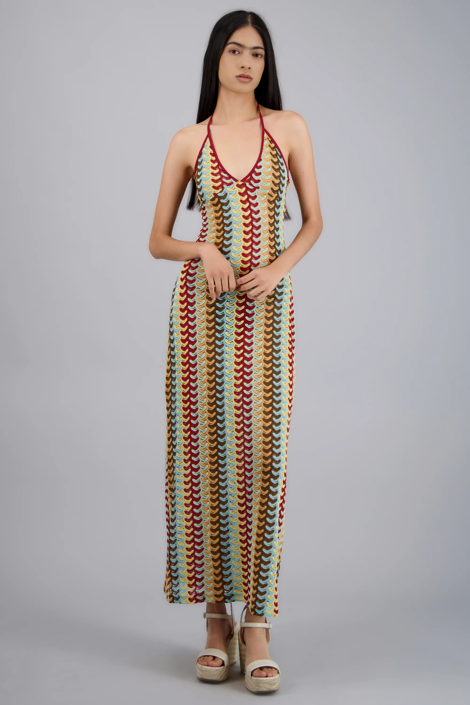 VESTIDO MAXI TEJIDO TEXTURA - Image 3