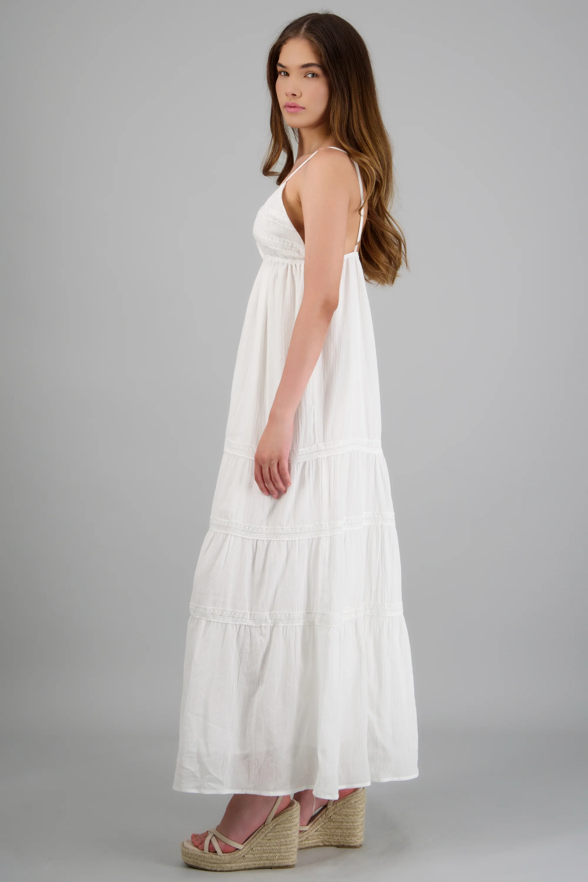 Vestido maxi tirantes bloques - Image 3