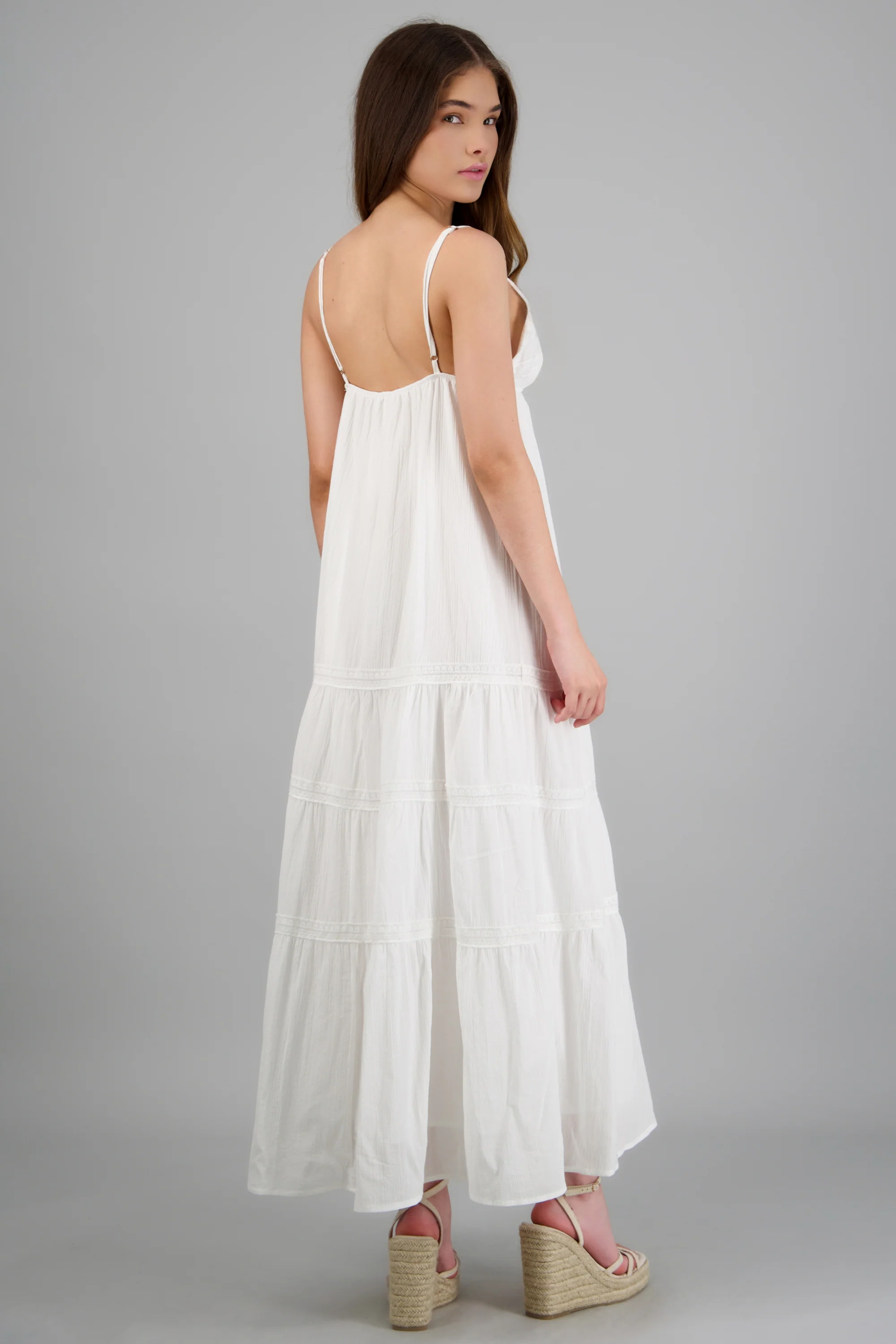 Vestido maxi tirantes bloques - Image 4
