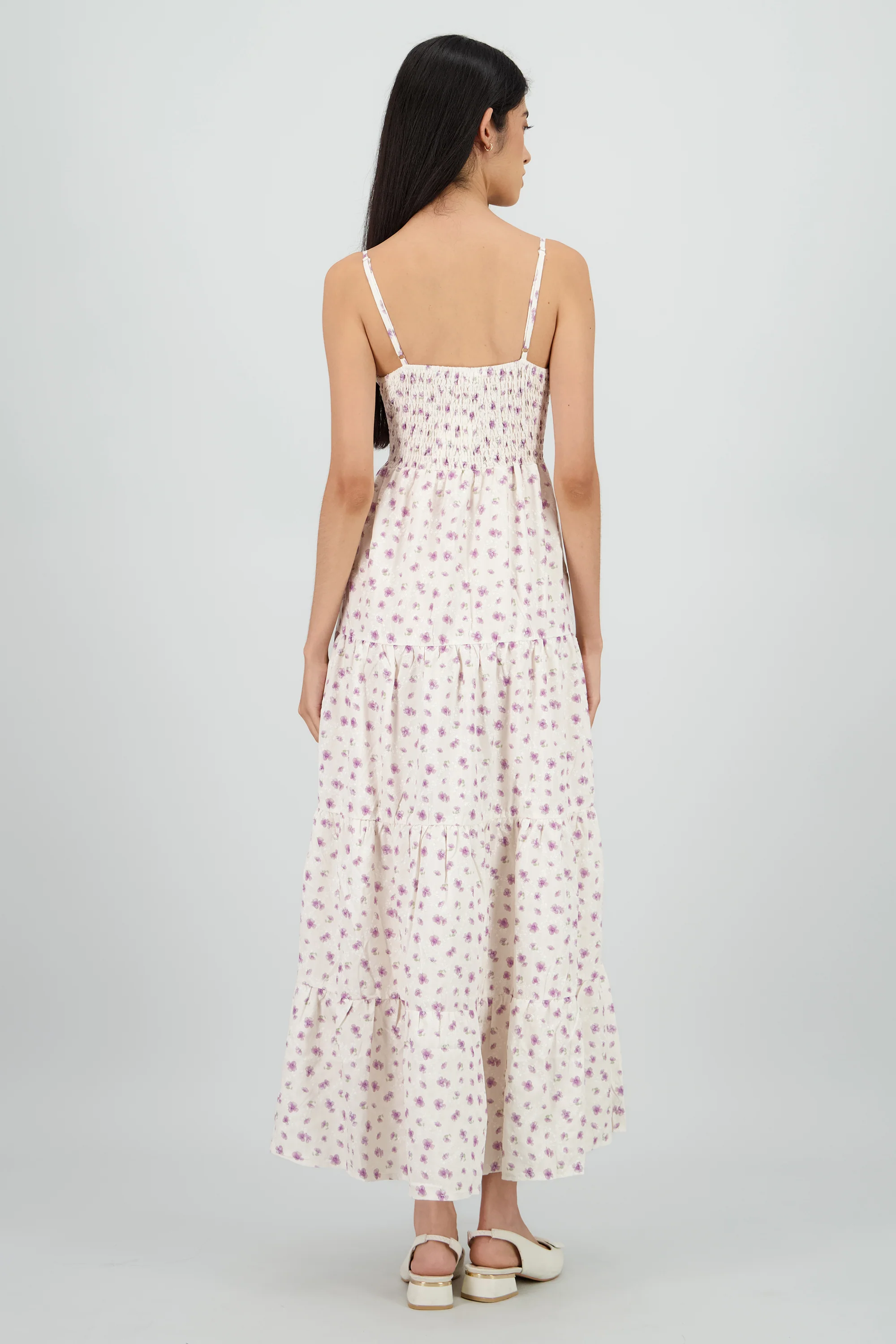 Vestido maxi tirantes flores - Image 4