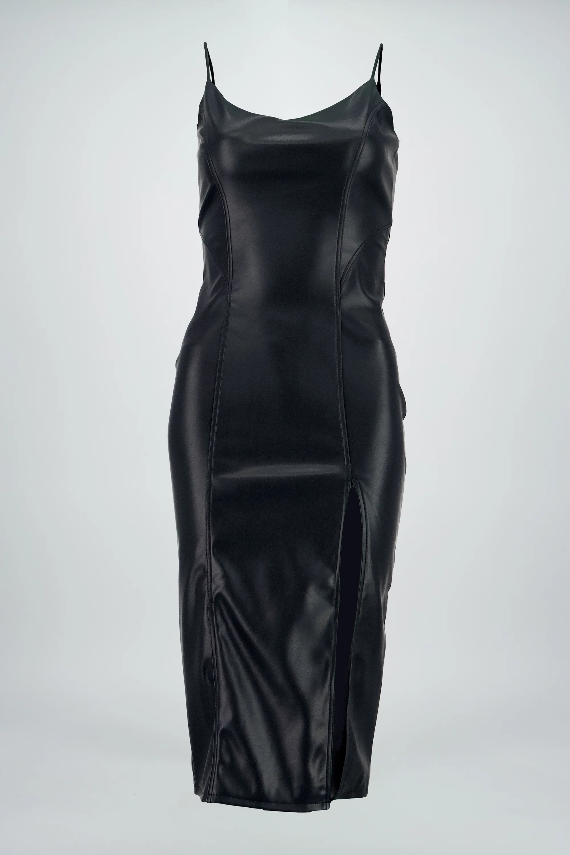 Vestido midi efecto piel - Image 6