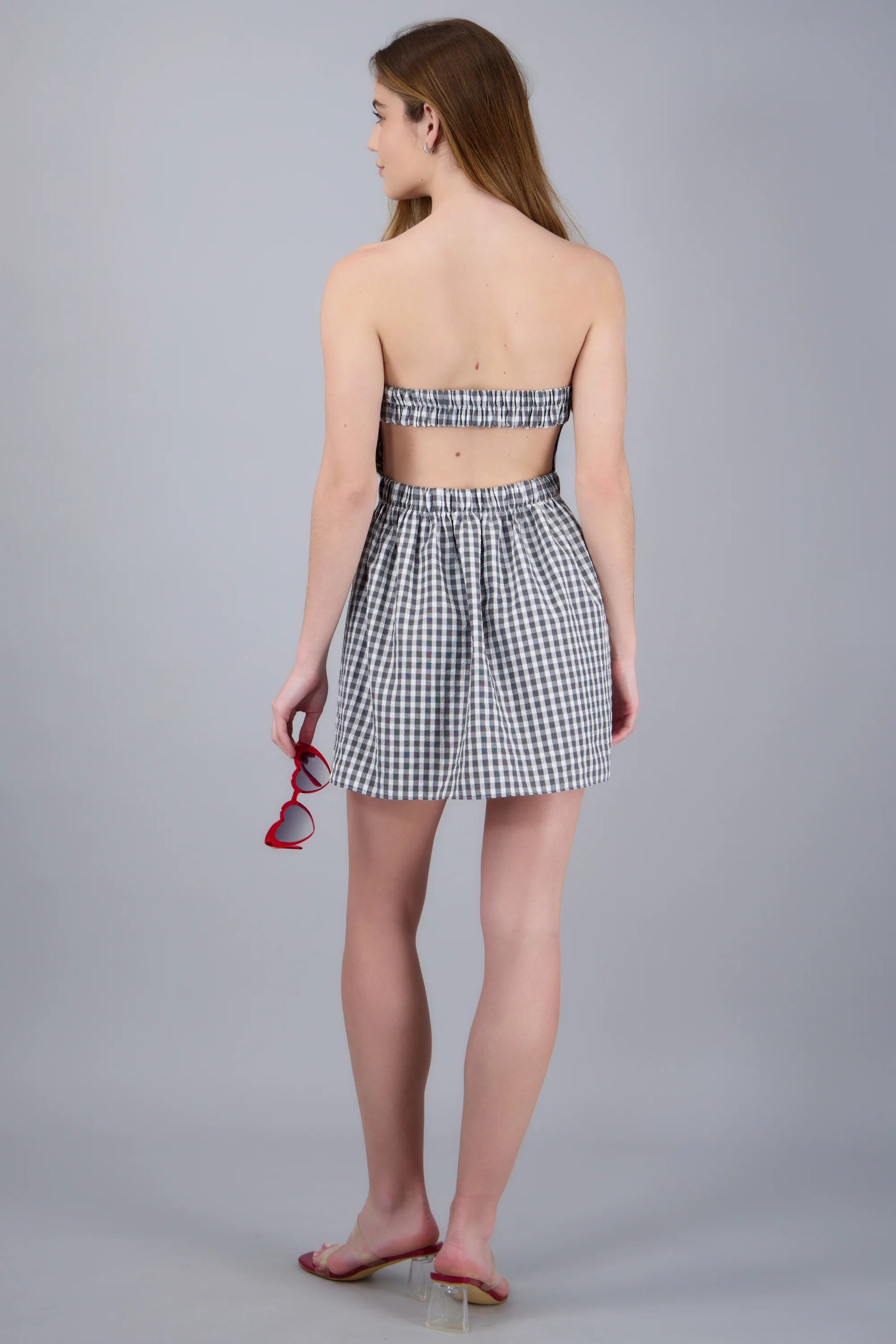 Vestido mini cuadros - Image 4