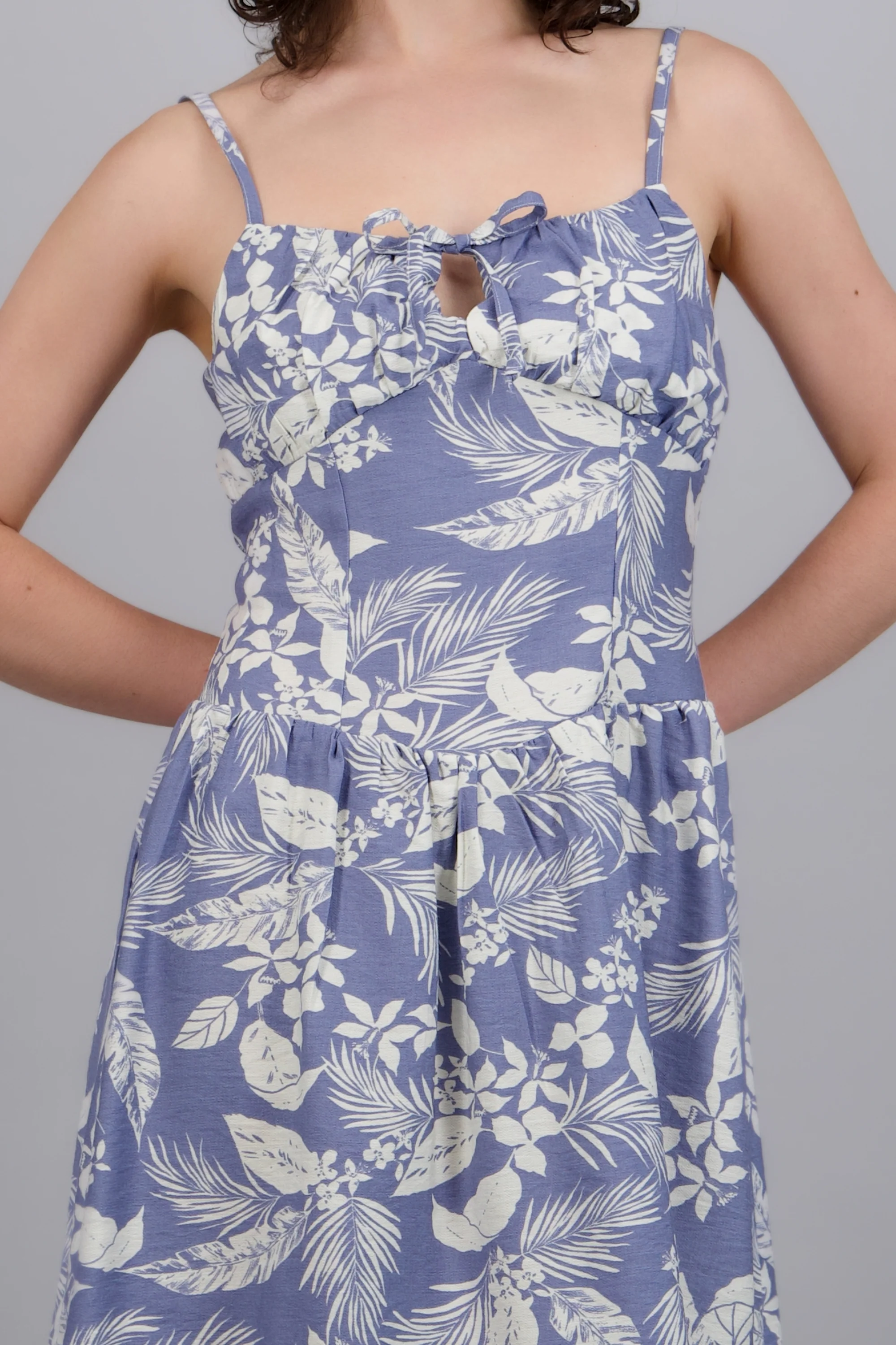 Vestido mini estampado flores - Image 5