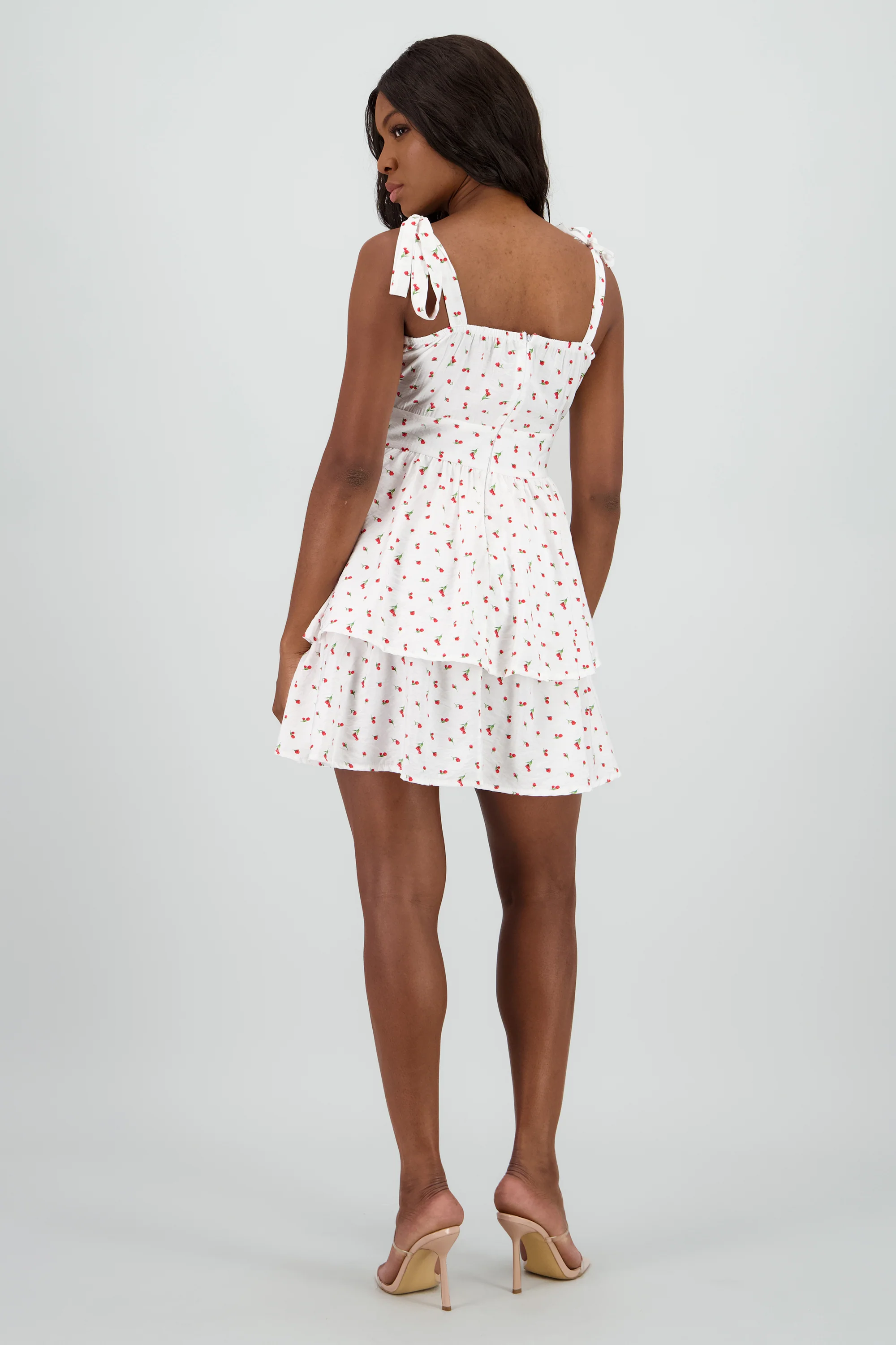 Vestido mini moños det flores - Image 4