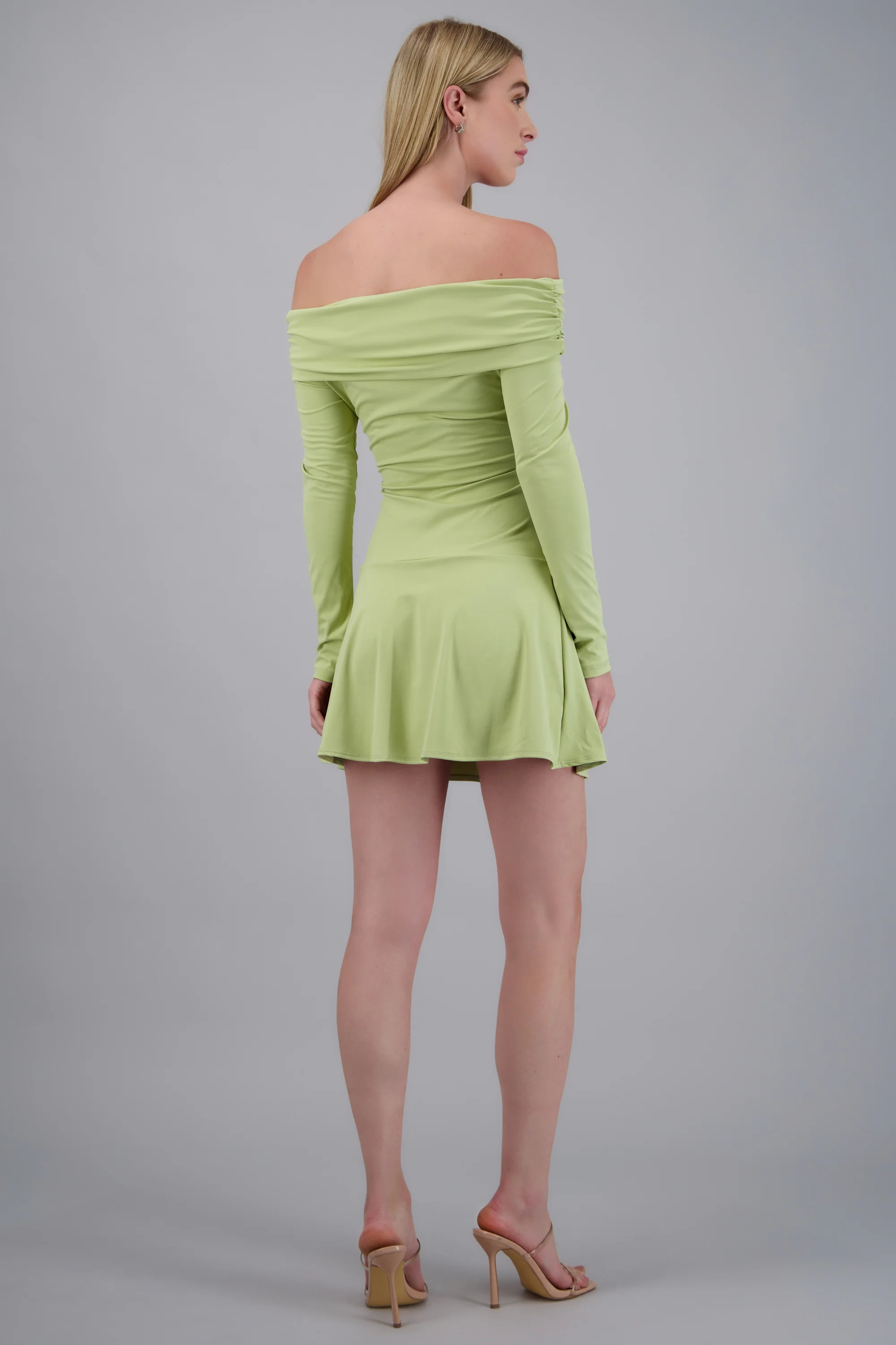 Vestido mini off shoulder - Image 4