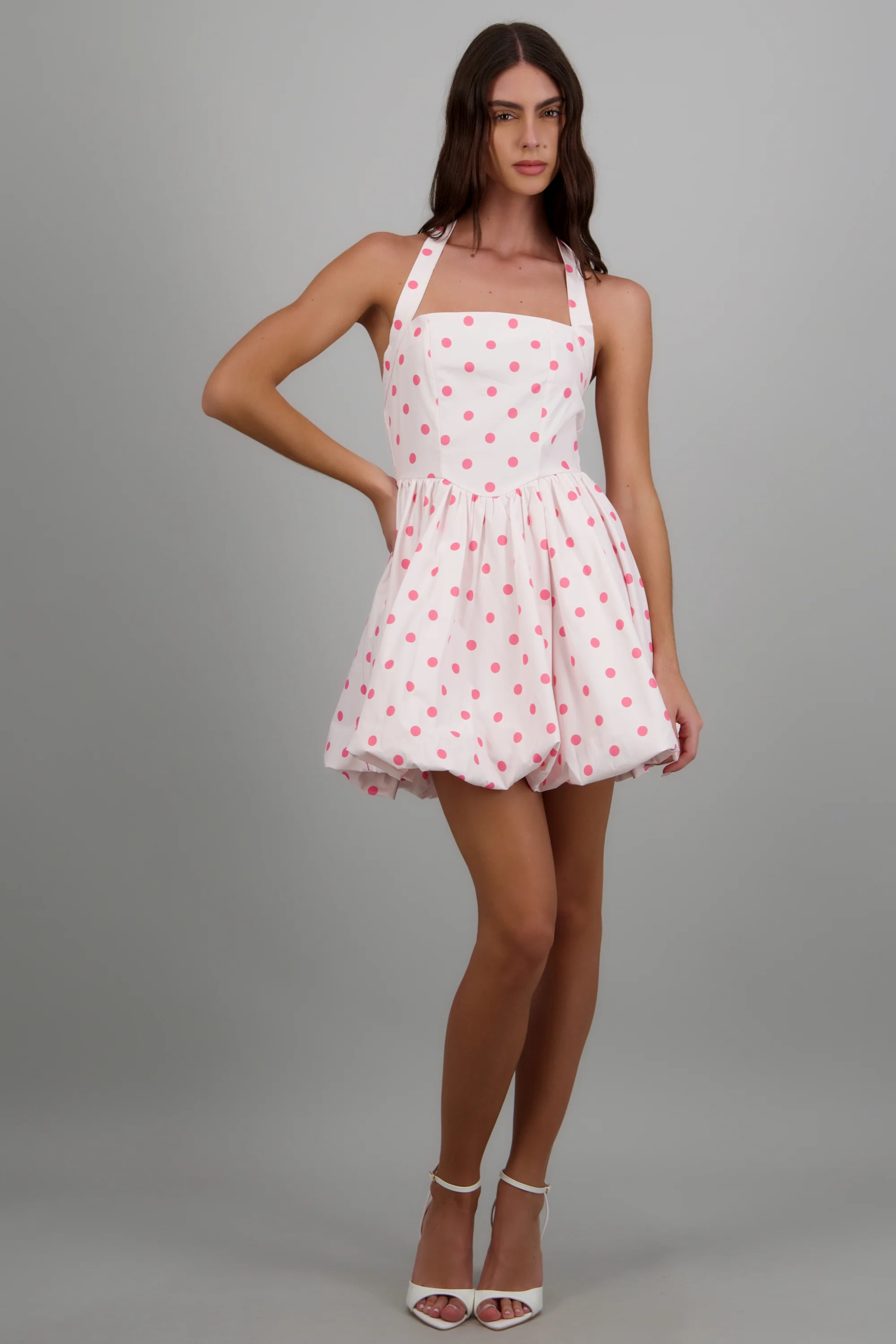 Vestido polkas falda bubble - Image 3