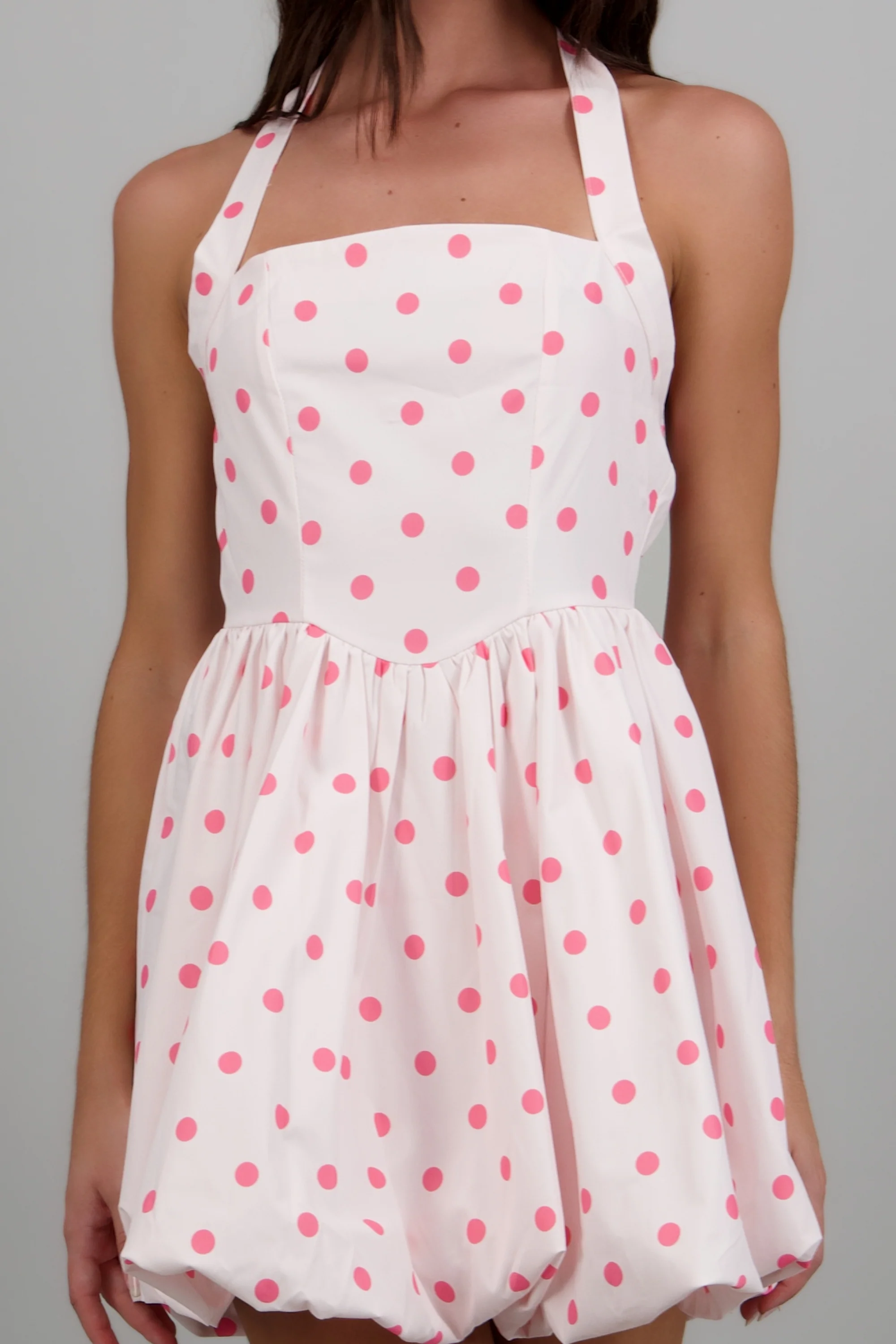 Vestido polkas falda bubble - Image 5