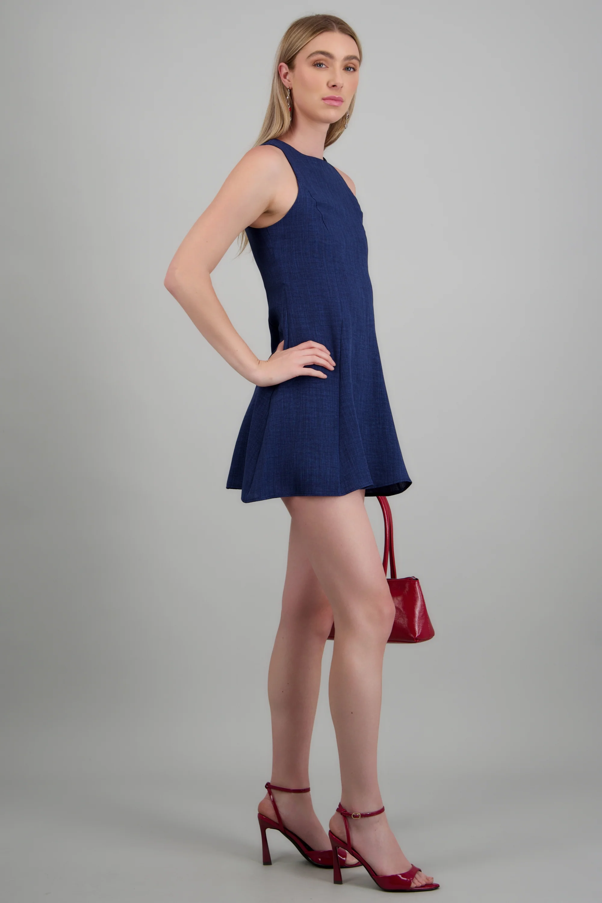 Vestido sin mangas escote redondo - Image 2