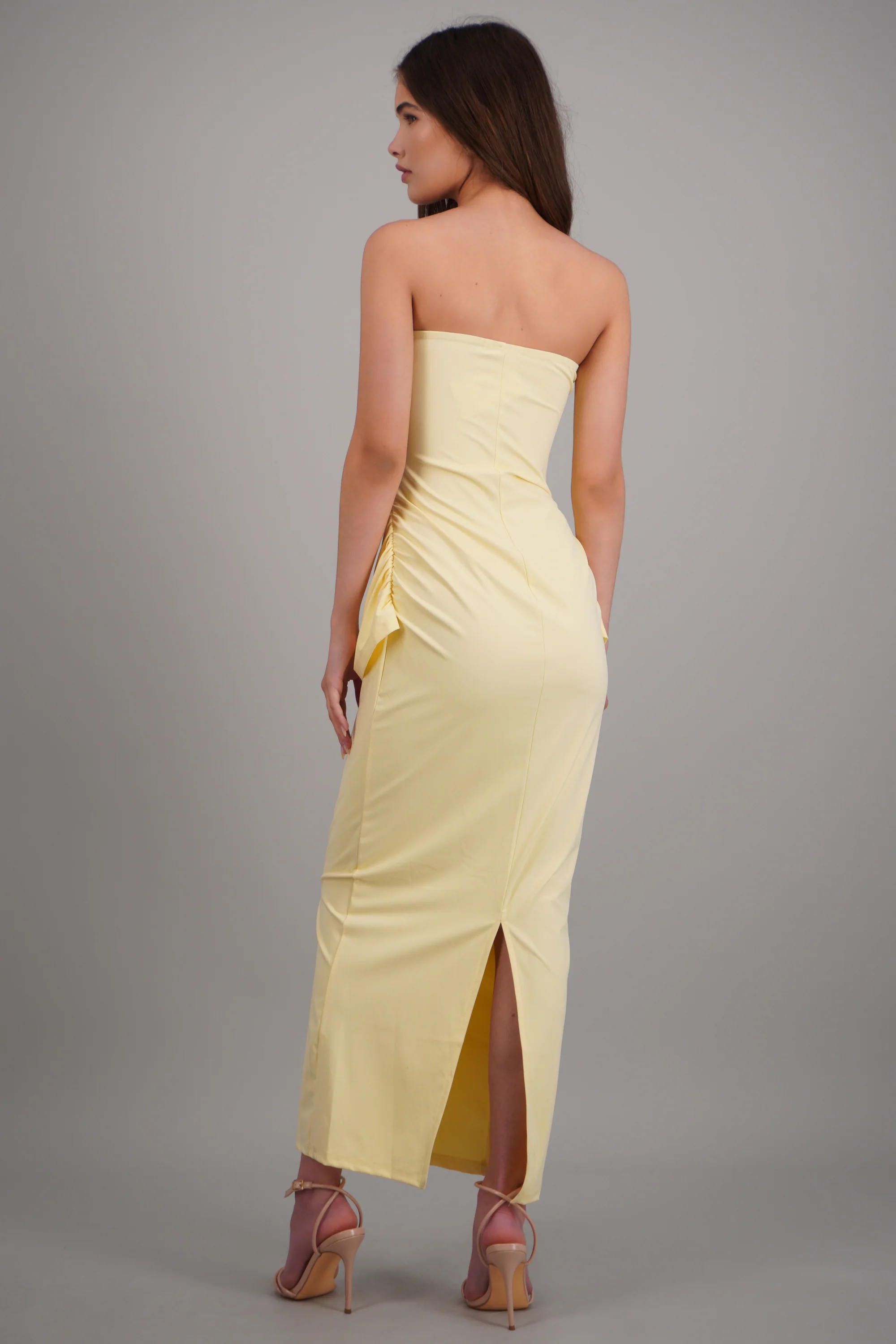 Vestido strapless cut out - Image 4