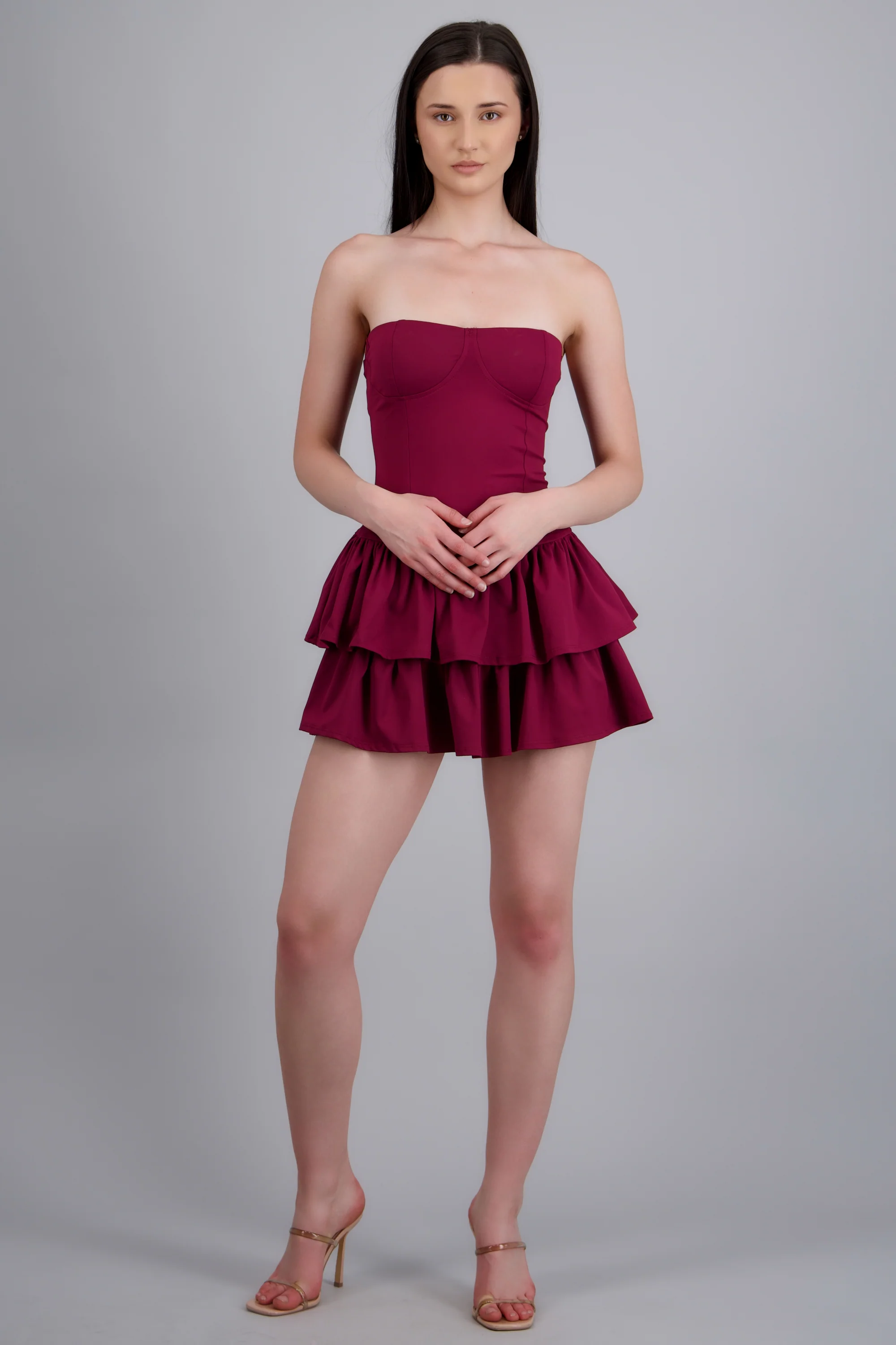 Vestido strapless olanes - Image 3