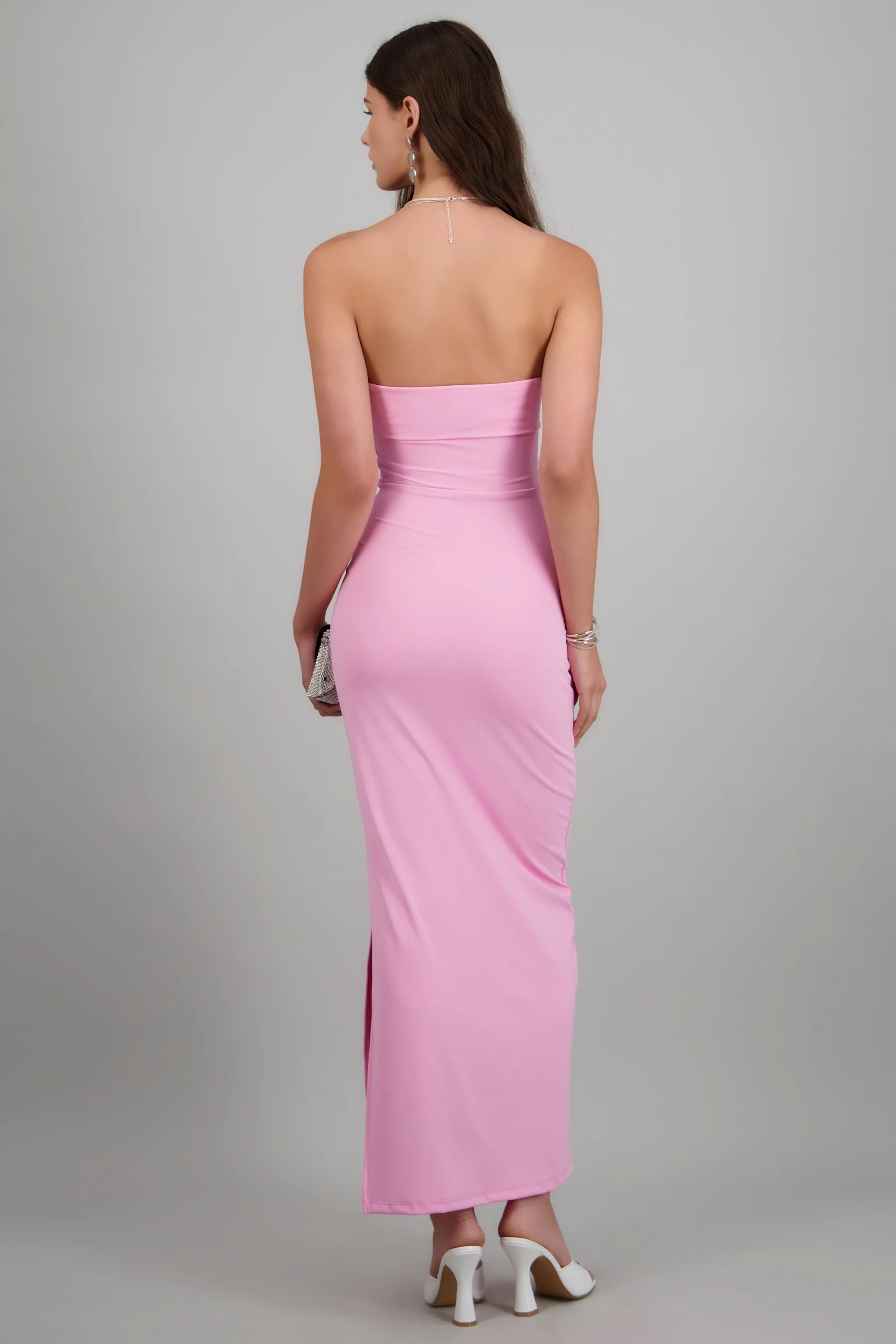 Vestido tubo con doblez - Image 4