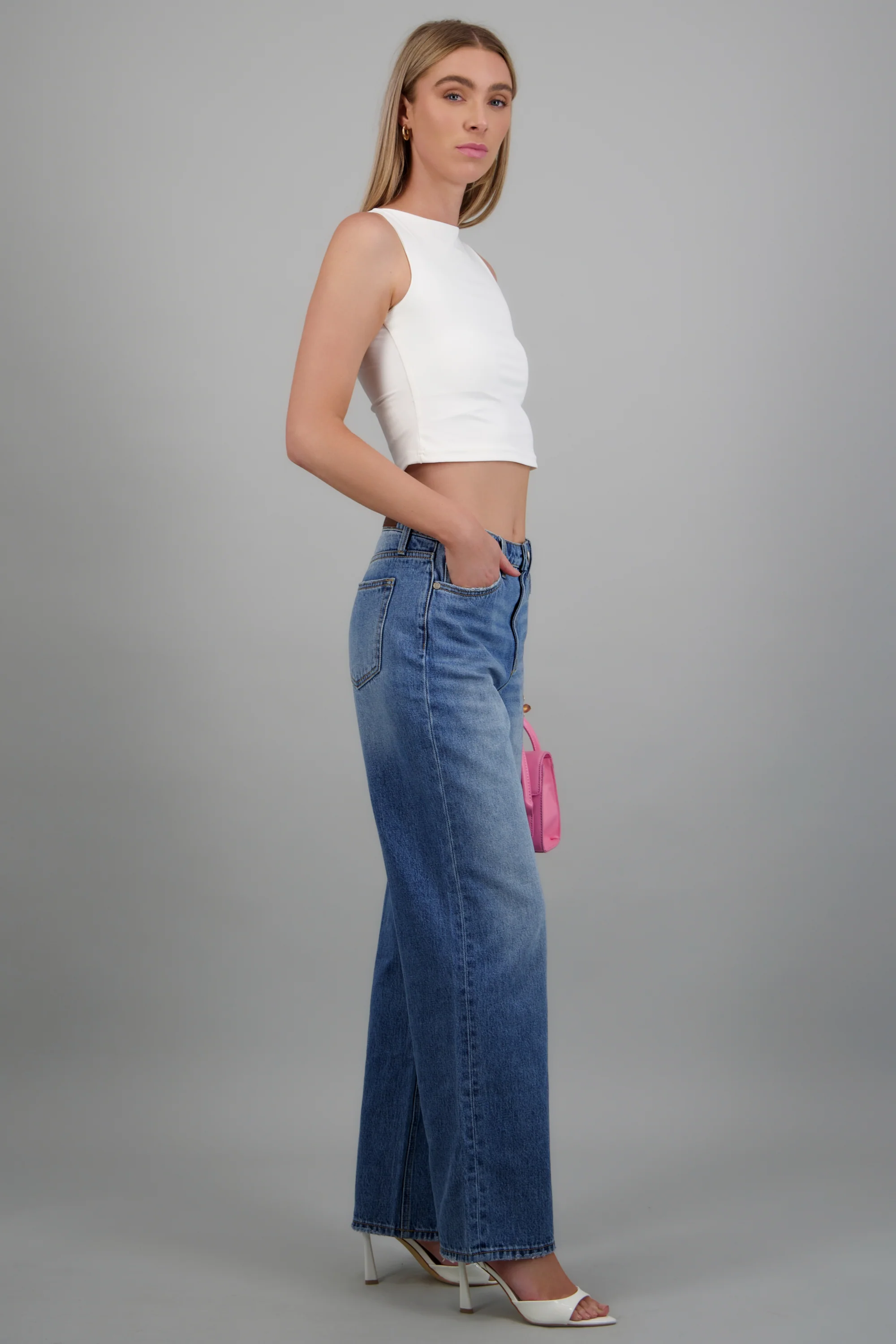 Wide leg jeans amplios - Image 3